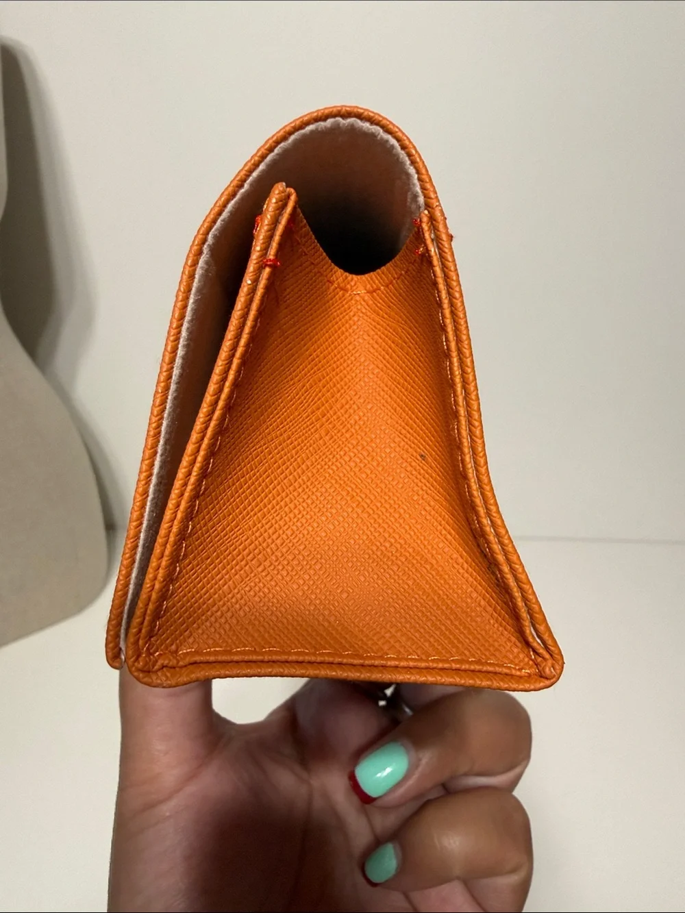 Tory Burch Orange Sunglasses Case Only